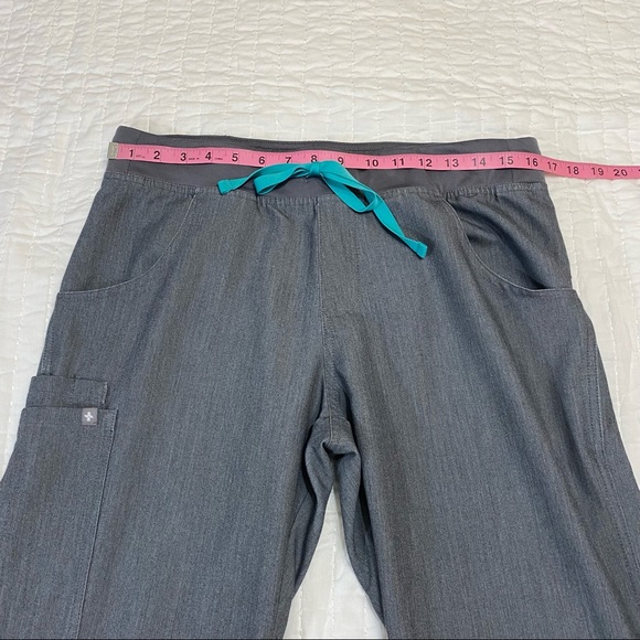 Figs Kade Cargo Scrub Pants Graphite Grey Sz Medium - Picture 10 of 14